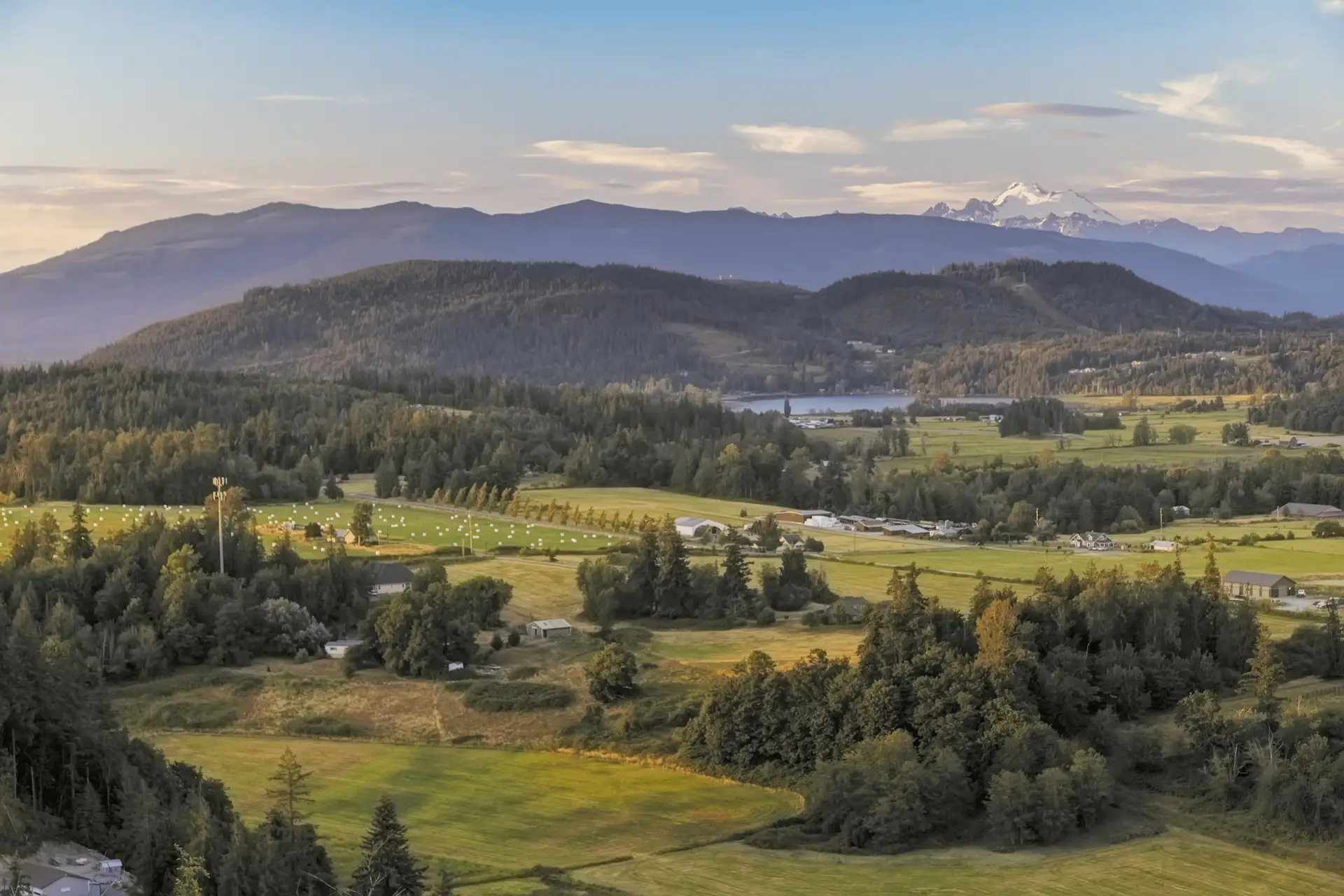 Clear Lake and Mt. Baker, Skagit County WA