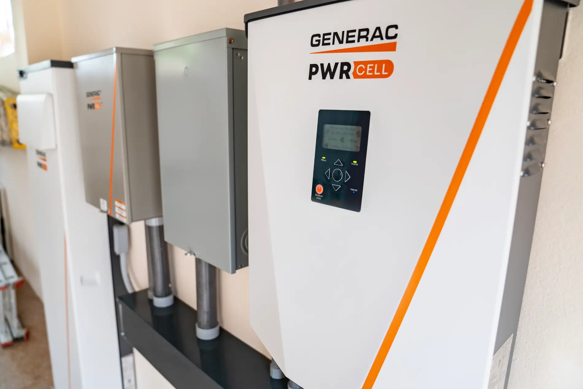 Generac brand PWR cell solar battery backup system